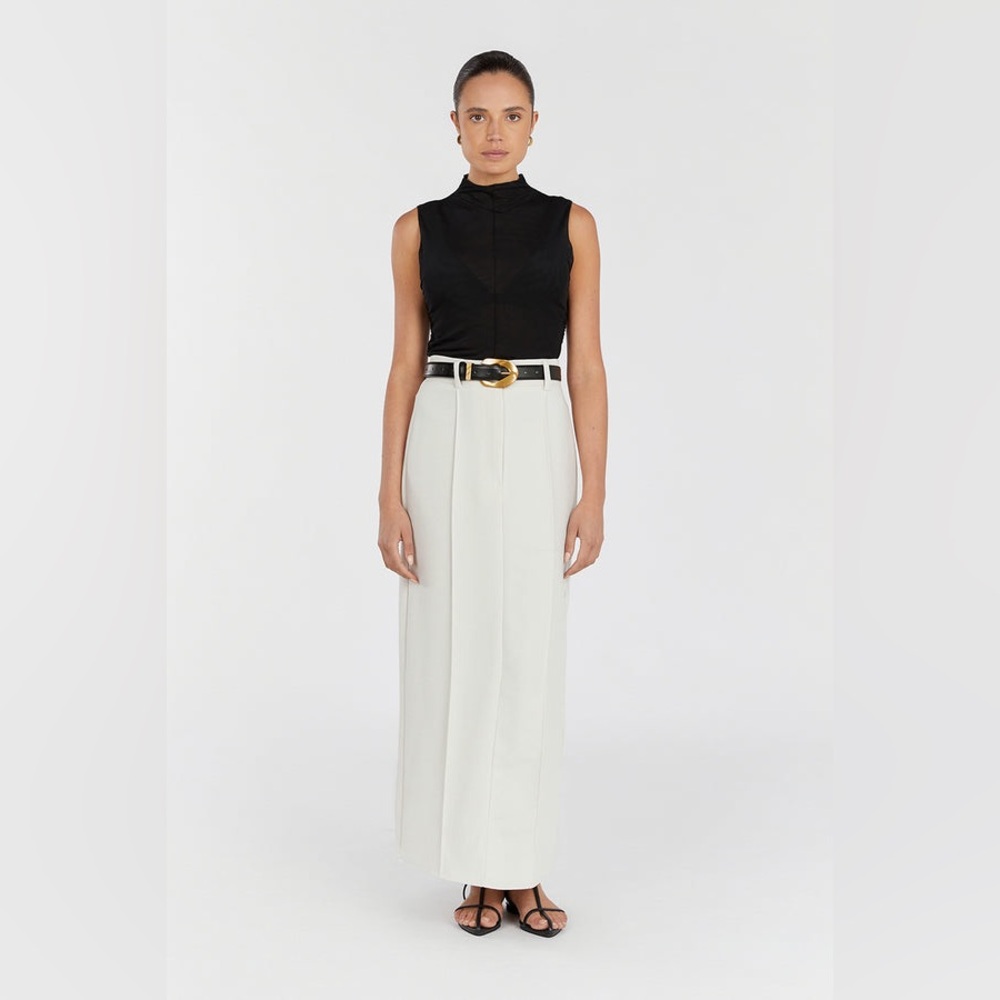Dissh Rowan Bone Midi Skirt